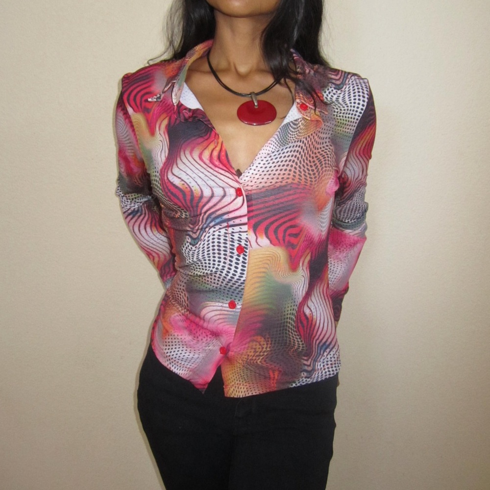 Jaded London Swirl Print